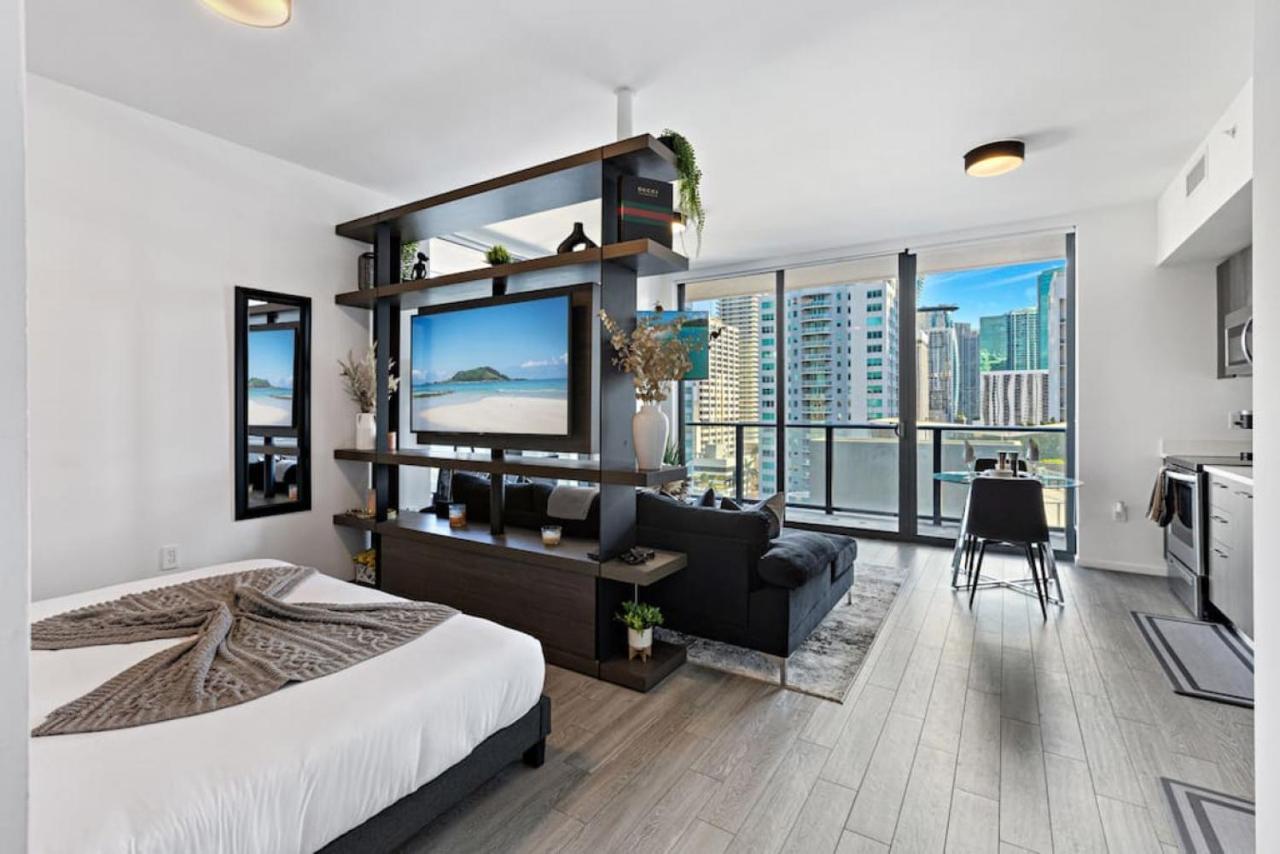Corner Condo W/ Unrivaled Views Miami Exteriör bild